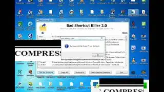 How to remove bad shortcut extensions (.ink) from storage devices