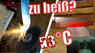 ALWAYS WRONG?! Machining knife steel with machines YES OR NO