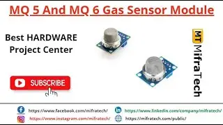 MQ 5 And MQ 6 Gas Sensor Module - Mifratech