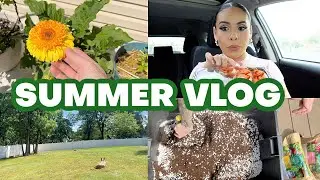 Car Chit Chat, Eat With Me, Garden Updates & Summer Shopping