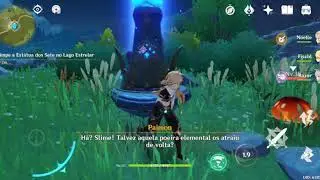 Limpe a Estátua dos Sete no Lago Estrelar - Genshin Impact