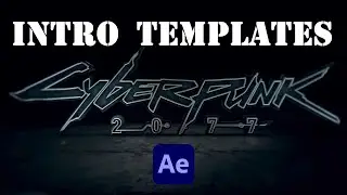 Cyberpunk 2077 Logo Intro Templates in Adobe After Effects I Freelance Service Fiverr