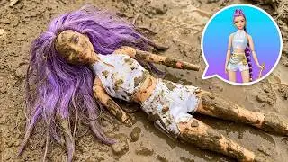 I turned MY OLD Barbies into HUNTR/X Dolls | Barbie vs Rumi