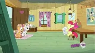 Applebloom laughing