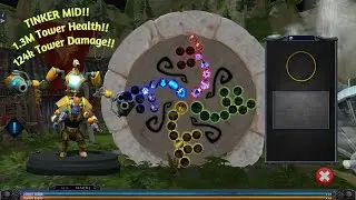 Random defense adventure beta TINKER MID 1.3M Health 124k DMG TOWER!!