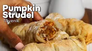 pumpkin strudel tikvenik