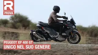 Test drive Peugeot XP400 GT I Here's how the medium-displacement adventure scooter is made and ho...