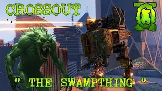 CROSSOUT - THE BEST ANTI AIRCRAFT MECH! (SWAMPTHING)