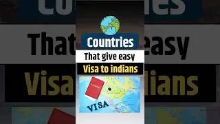 Top Countries Giving Easy Work Visas to Indians in 2025! 🌍✈️