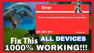 Fix Fortnite ESP-DIST-001 Error (Step-by-Step) | 100% Working Fix for PC, PS5, Xbox & Switch