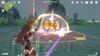 4. Bunny girl gets electrocuted by Electro toy | Genshin Impact
