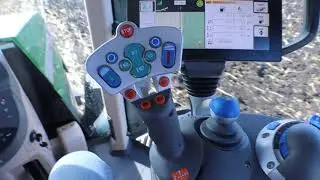 Driving the new 670 hp    FENDT 1167 tractor.