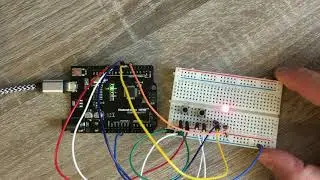 Подключение RGB светодиода / Подключение кнопки / к Ардуино