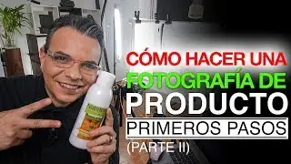 Como hacer una fotografia de producto en casa - Fotografia Low Cost - Parte 2 de 5  by 