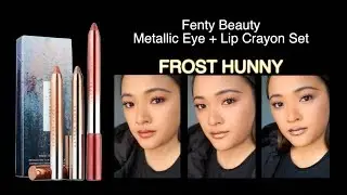 FENTY BEAUTY - Frost Hunny | 3 Quick Looks | Asian Features ✌️