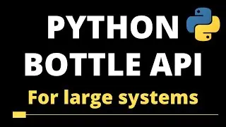 Python Bottle Rest API
