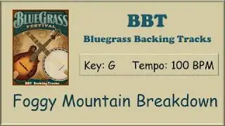 Foggy Mountain Breakdown  - bluegrass backing track
