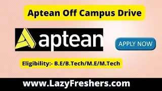 Aptean Off Campus Drive 2024 Batch | Off Campus Hiring 2022, 2023, 2024 #jobs #hiring