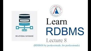 RDBMS Lecture 8 (Locking methods)
