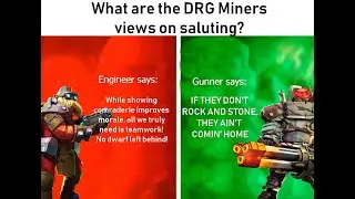 Saluting in DRG