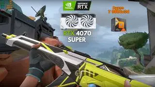 ⚡ VALORANT Benchmark 2026 – Ryzen 7 9800X3D & RTX 4070 Super 4K 160Hz | High vs Medium FPS Breakdown