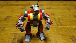 Building a Lego Creator Rescue Robot Set 5764 in 4K