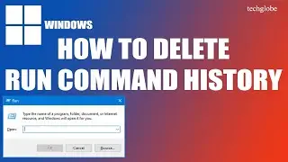 How To Delete Run History Or Run Searches on Windows