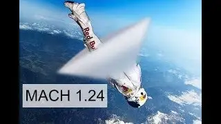 ELE ROMPEU A BARREIRA DO SOM EM QUEDA LIVRE / MACH 1.24