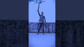 Thor Hammer 🤯⚡ | Kinemaster vfx #shorts