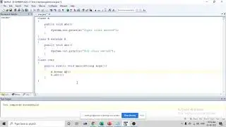 037 Method Overriding in Java