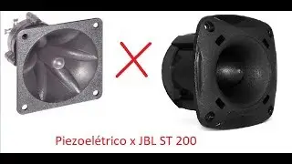QUEM TEM O SOM MELHOR PIEZOELÉTRICO X JBL ST200?