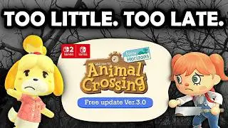 Animal Crossing New Horizons 3.0 Is Far Too Late