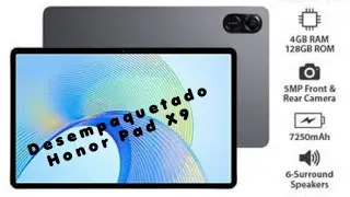 Honor Pad X9 desempaquetado la mejor