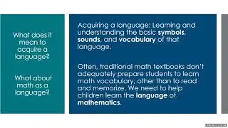 The Importance of Math Vocabulary + Some Helpful Resources