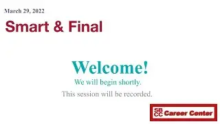 Smart & Final Hiring Session