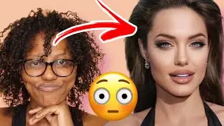 Makeup Transformation Angelina Jolie Cirurgia Plástica  