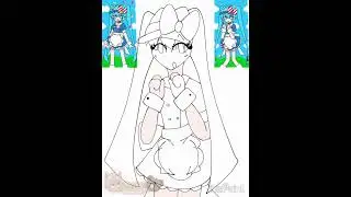 Mesmerizer speed paint|| Credits: @32ki_may || #hatsunemiku #mesmerizer #dinomasha_kit #speedpaint