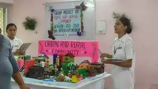 Model Presented by GNM 3rd year Difference between rural and urban community