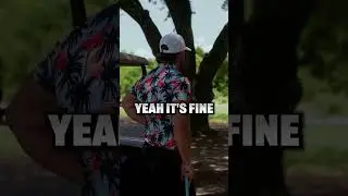 This shot by Kyle Berkshire around a tree was insane!🤯 #golf