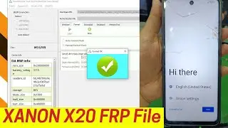 Walton Xanon X20 Frp Bypass reset File Unlock Soluation