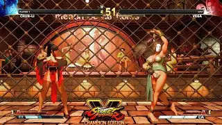 Street Fighter V: CE Chun Li vs Female Vega PC Mod