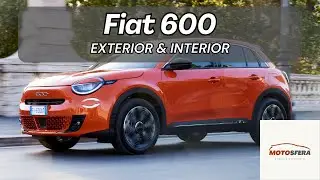 Fiat 600 (2024) - Detailed presentation INTERIOR & EXTERIOR