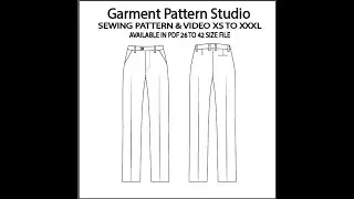HOW TO SEWING MEN CLASSIC TROUSER (14)