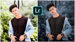 Dark grey tone Lightroom photo editing //