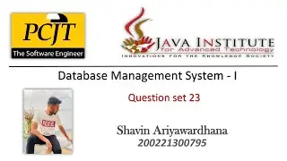 DBMS - I (Database Management System) | Question Set 23 