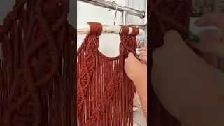 Macramé Wall Hanging Process 