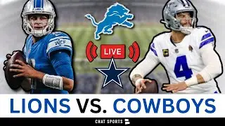 Lions vs. Cowboys Live Streaming Scoreboard, Play-By-Play, Game Audio & Highlights | NFL Week 6