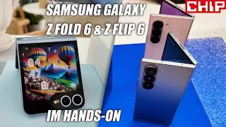 Samsung Galaxy Z Fold 6 und Flip 6 im Ersten Eindruck | CHIP