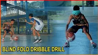 Blind Fold Basketball Drill #basketball #mhoy #drill