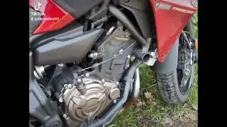Yamaha Tracer 700 . Beau temps hier et ballade avec la Red Mob